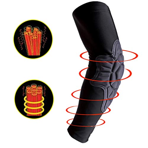 Flameer Almofada De Cotovelo Antiderrapante Suporte Futebol Almofada De Braço Acolchoada Protetor De