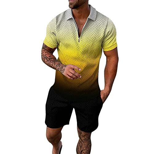 Rave Outfits For Guys Crop Top And Shorts Set Preppy Outfits Guys Blue Pants Outfit Mens Men's 3D Short Sleeve Suit Shorts Beach Tropical Hawaiianss Body Sports Shorts Suit Sports Suit Suit Tuxedo #TOP27