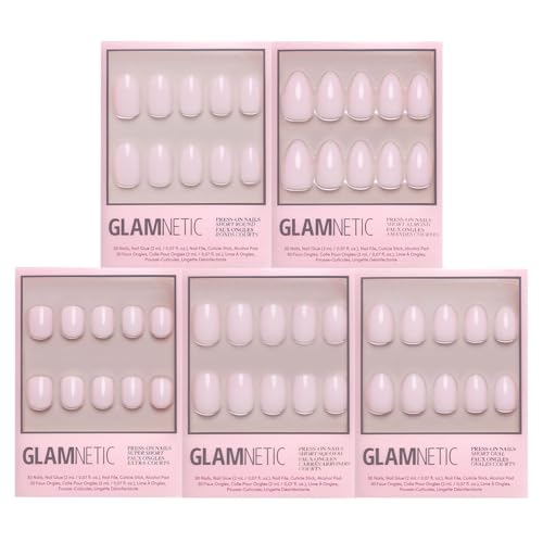 Glamnetic Press-On Nails Bundle - Sweetie Set, Soft Girl, Doll