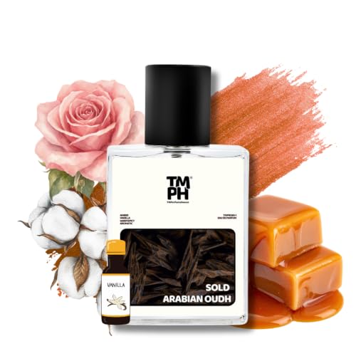 Image of TMPerfumehouse Arabian Oudh EDP for Men & Women | Musk, Aromatic & Long Lasting Perfume Spray | Amber, Vanilla & Warmspicy Fragrance | Luxury Gift for Him & Her | TMPH | 50ml