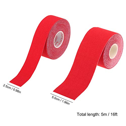 Andoer Bandagem muscular atlética de 5m Fita muscular respirável Ombro Tornozelo Pulso Pé Equipament