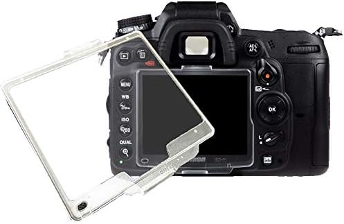 D200 LCD Screen Protective Cover for Nikon D200 SLR Camera (Replace BM-6), FANZR Transparent ABS Screen Protector (2 pack)