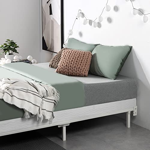 Zinus King Size Box Spring – 5 Inch Low Profile Metal Smart Box Spring, Mattress Foundation, Strong Metal Frame, Tool-Free Locking Brackets for Easy Assembly, 5 Year Warranty, King Size, White by Zinus - Image 8