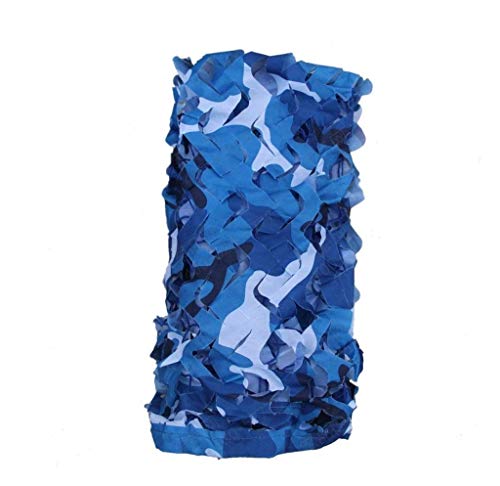 WINGZI Outdoor visor camouflage net Woodland Camouflage Net Shooting Netting Available In 2m, 3m, 4m, 5m, 6m Ocean Blue Woodland Camouflage Network (Size : 2M*3M(6.56ft*9.84ft))