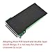 ANMBEST DB37 Solderless RS232 D-SUB Serial to 37-pin Port Terminal Female Adapter Connector Breakout Board