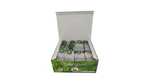 Miniatura 4 de Alwazah Té verde, caja de 100 bolsas, 7.05 oz