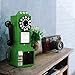 Antique Telephone - Rotary Dial Landline Phone Model Vintage Classic Phone Props Retro Wall Mounted Crafts Ornaments Cafe Bar Window Booth Decoration - 9.8''L x 6.3''W x 19.7''H, Green-A