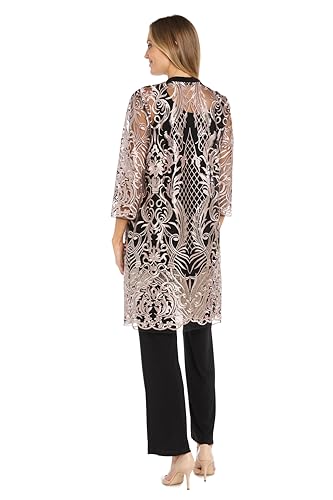 Image of R&M Richards Women's Threaded Charm Sequin Set