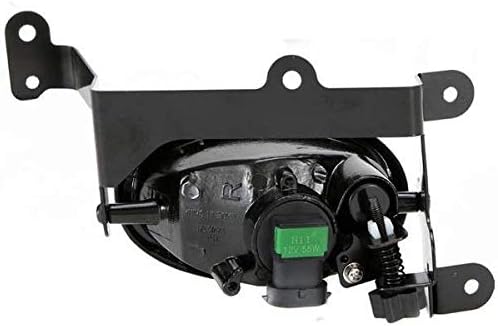 Compatible with 2006 2007 2008 Honda Civic Coupe (2-Door ONLY) Halogen Fog light Kit w/Brackets/Wiring/Switch/Bulbs (2-Door ONLY)