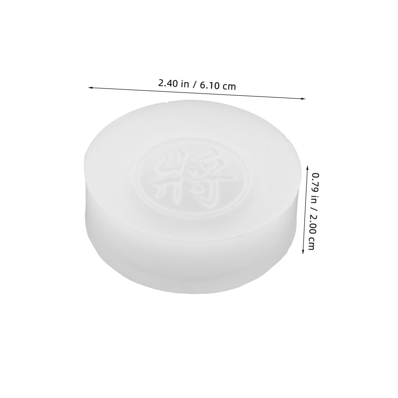 NUOBESTY 44piezas Molde De Silicona para Fondant y Chocolates Diseño De Ajedrez Chino Herramienta para Repostería