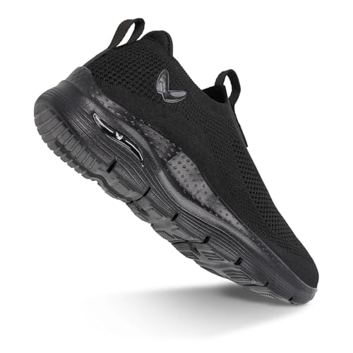 Image of WALKAROO Sports Shoes for Men's|Perfect for Walking,Gym Training and Casual Outfit|Cushioned Insole with EVA Outsole |Breathable Mesh Upper|WS9571