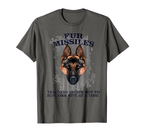 Fur Missile K9 Police T-Shirt