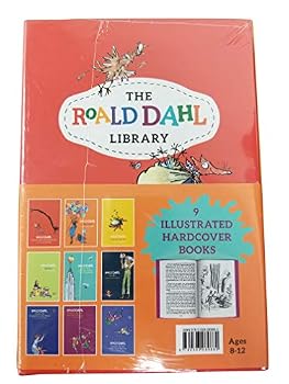 Paperback The Roald Dahl Library 9 ILLUSTRATED HARDCOVER BOOKS Book