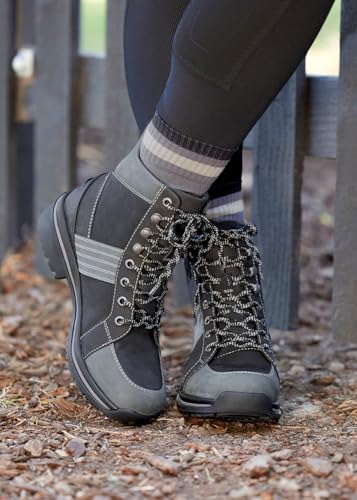 Kerrits Trail Blazer Lace Up Waterproof Barn Boot – Women's Leather Horse Riding & Hiking Boots, Wide Footbed, 1" Heel2