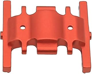 PANDA HOBBY Alloy Skidplate Lower Gear Cover fit for Panda hobby Tetra18 X1, X1T, X2, X2T, K1,Red