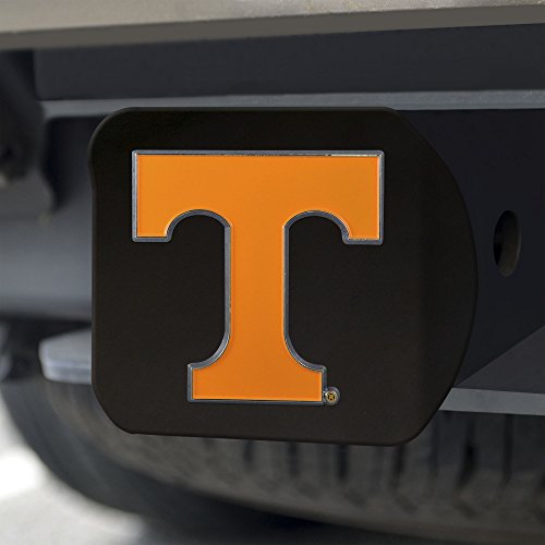 FANMATS 22824 Tennessee Volunteers Black Metal Hitch Cover - 3D Color Emblem