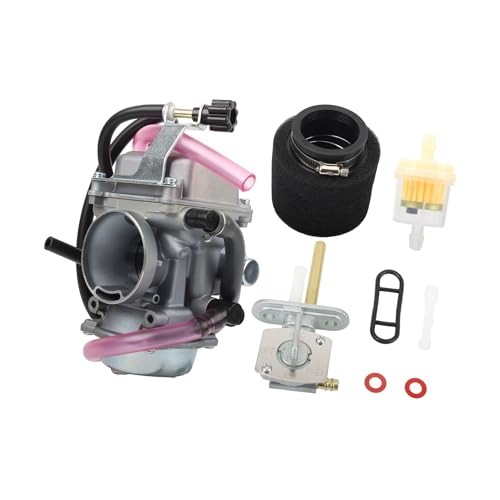 Carburateur KLF300 réglé pour éliminer les fuites d'essence sur quad Bayou 300