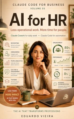  Claude Code for Business - HR: Less operational work. More time for people (Portuguese Edition)