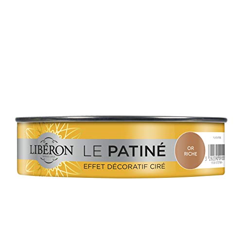 Libéron Peinture décorative, Le patiné, Or riche, 150 ML