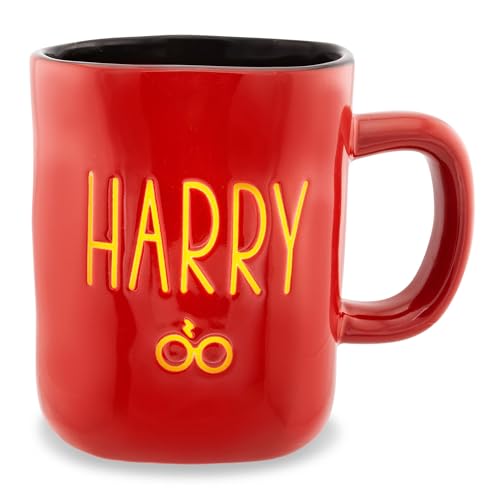 Taza de cerámica Harry Potter 25 onzas roja