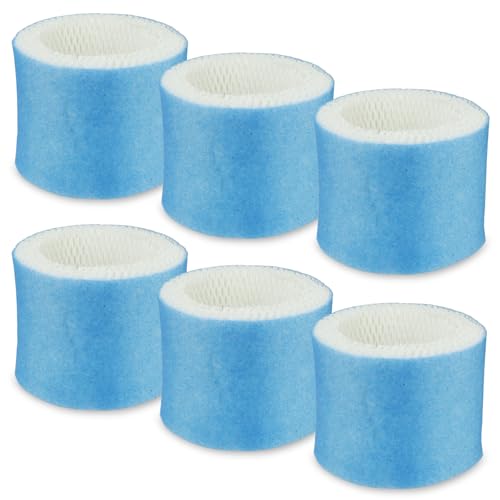 Colorfullife 6 Pack Premium Hac504 Humidifier Filters for Honeywell Humidifier HAC-504 HAC-504AW HAC504V1 HCM350 HCM-530 HCM-600 HCM-710 HEV-312, Upgraded Blue Pre-Filter Replacement Wicking Filter A