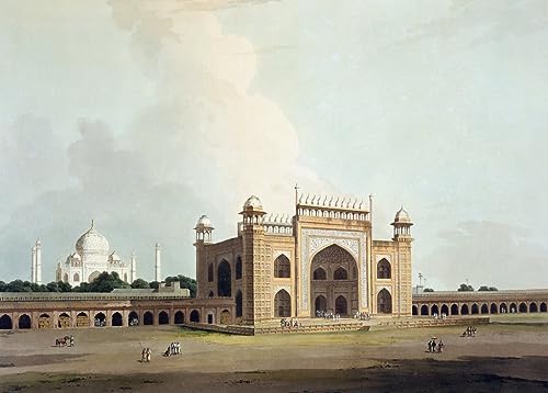 Taj Mahal tableau moderne grand format 60x90cm pour créer une ambiance évasion dans votre salon