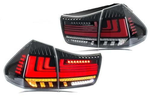 Feux arrière LED séquentiels clairs avec animation de démarrage pour Lexus RX