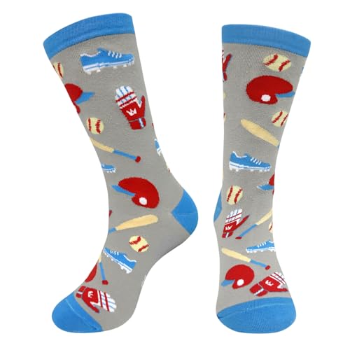 Queen Hero Hockey Socks for Men and Women Novelty Funny Gifts for Hockey Lovers Players and Coaches Crew Socks