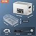 VEVOR 30L Sonic Cleaner with Heater Timer & Basket, Professional Digital Sonic Cavitation Machine, 360W Cleaning Machine for Lab Tools, Metal Parts, Carburetor, Brass, Auto Parts, Engine Parts