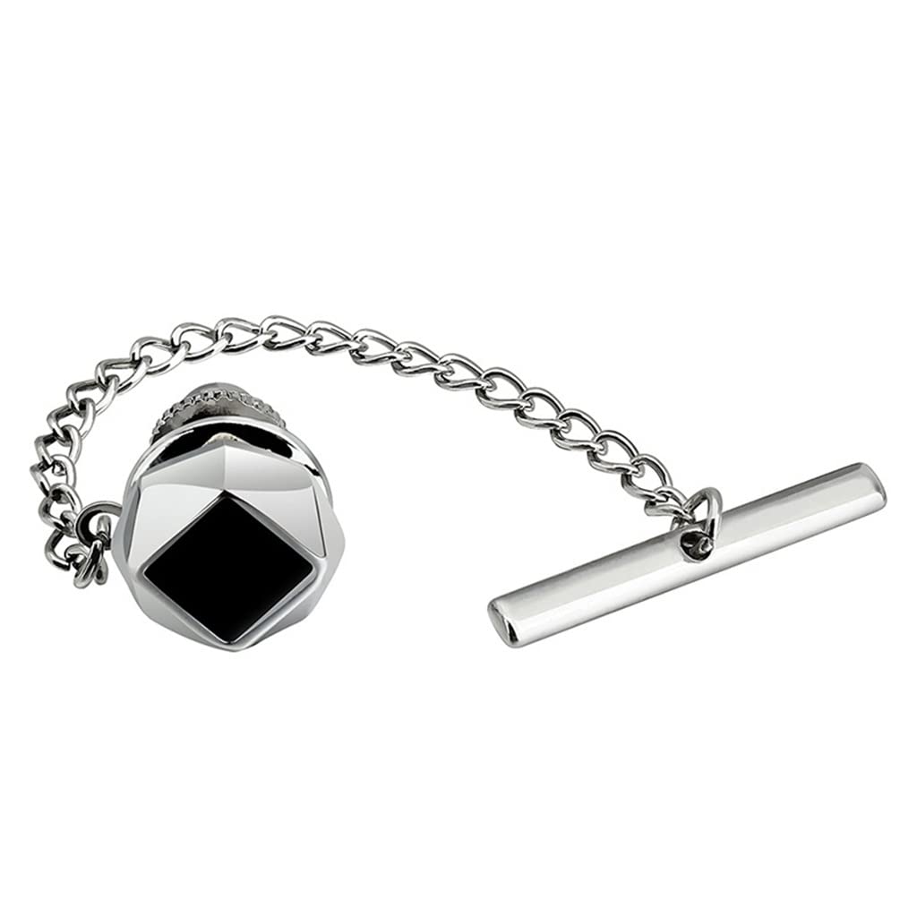 Clips de corbata accesorios decorativos metálicos para evitar que la corbata se mueva 6