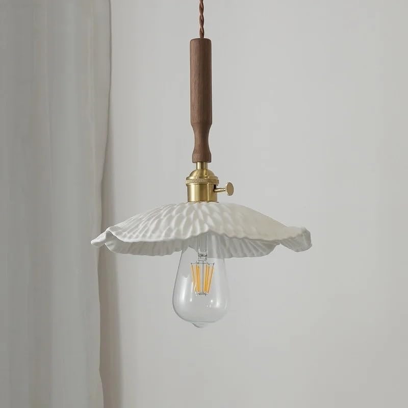 Lustre moderne LED avec bouton interrupteur intégré, éclairage suspendu performant