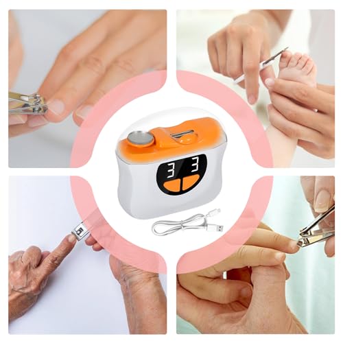 Clipper à ongles électriques pour manucure propre en voyage - 4