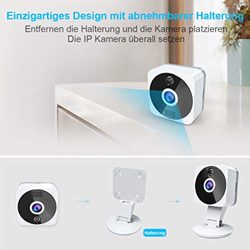 Telecamera Wi-fi Interno 1080P, NIYPS Full HD