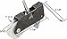 CRL Sliding Screen Door Spring Tension Roller 1" Nylon Wheel - Package