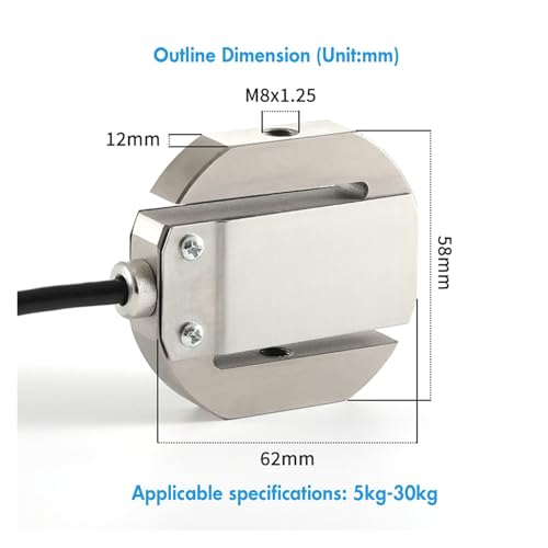 Dynamomètre numérique capteur de force traction et poussée Nero haute précision - 7