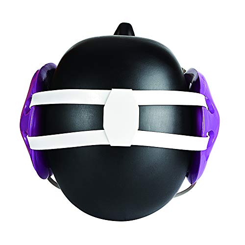 Geyi Wrestling Headgear with Purple fire Skull Decals - Thumbnail 4