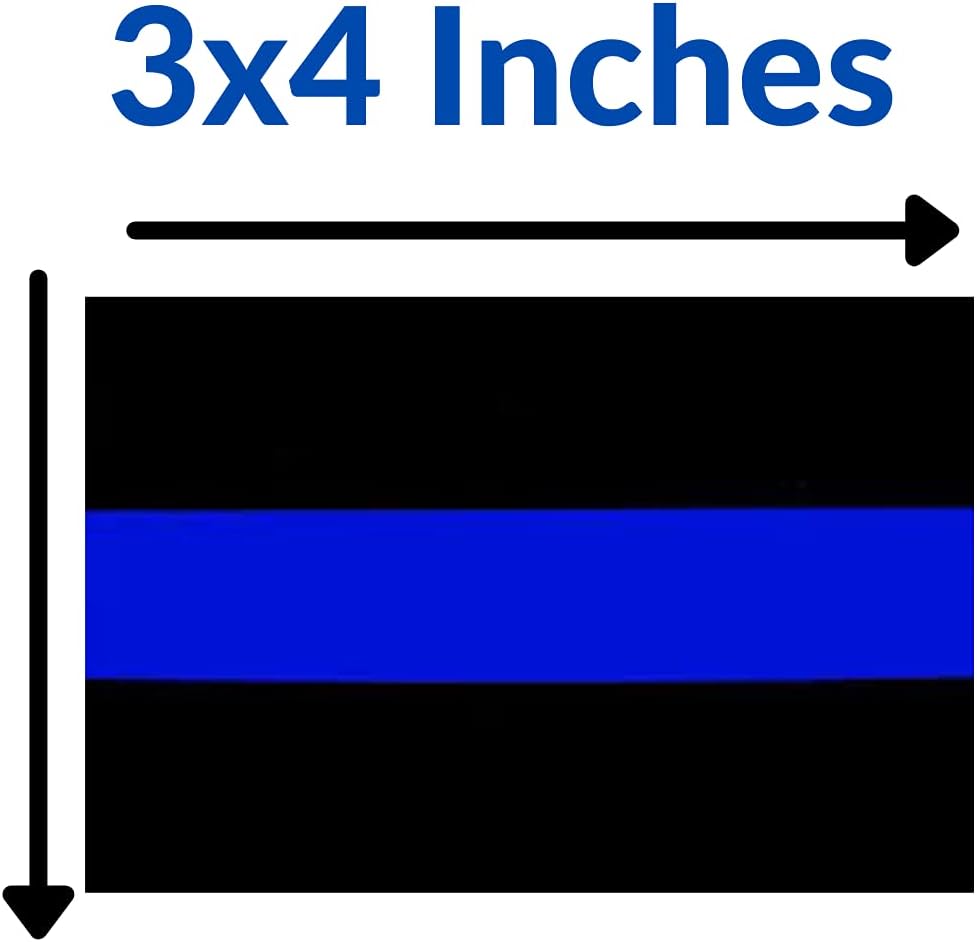 Thin Blue Line Decal Sticker