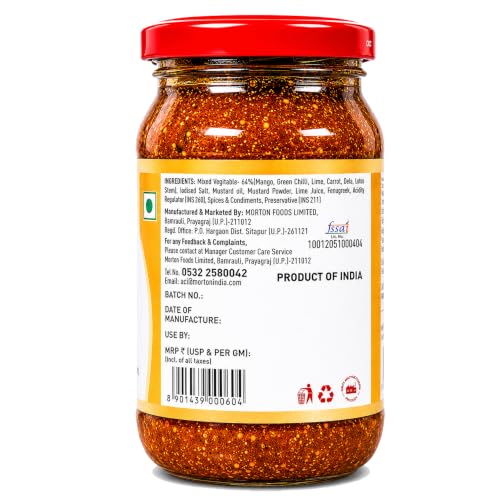 Image of Morton By Birla Mix Pickle 400 Gm
