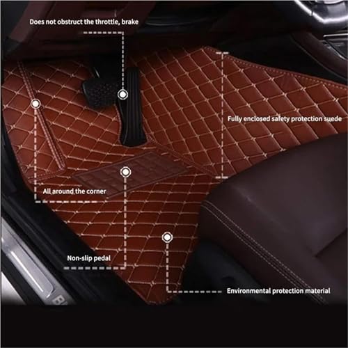 Tapis de sol Cadillac CTS 2008-2013 haut de gamme durable - 4