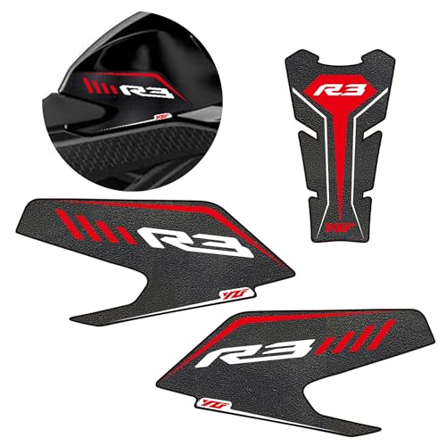 Protecteur moto de réservoir YZF R3 élastomère premium anti-rayures