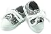 Petitcollin petitcollin603404 Gris Zapatos de Lona con Puntos Blancos para Minouche muñeca