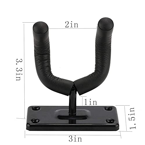 Lot de 3 crochets muraux pour guitare acoustique, électrique et basse, ukulélé - Les Beatles, Paul McCartney, John Lennon, RIngo Starr, George Harrison Lot de 3 crochets muraux pour guitare acoustique, électrique et basse, ukulélé – Image 5