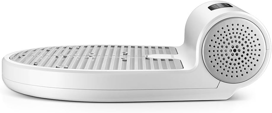 Full Body Dryer, Body Dryer After Shower, Body and Feet Dryer with Foot Touch Screen, Body Care Dryer, 2 Wind Speeds, Waterproof (White)