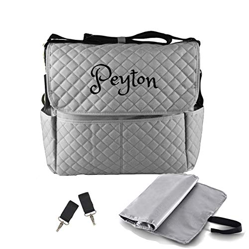 PERSONALIZED Large Diaper Knapsack/Tote Backpack/Messenger Shoulder Bag