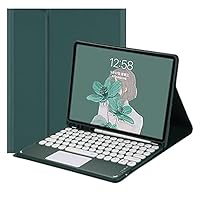 【美品】iPad第9世代/トラックパッド付き キーボードケース ipad キーボード ケース 第9世代 ペン収納 iPadケース タッチ