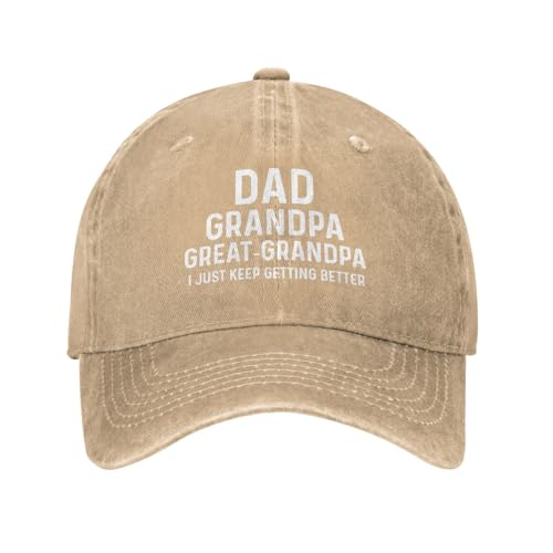 Image of Philysonic Great Grandpa Hat-Grandpa Baseball Cap Great Grandpa Gifts