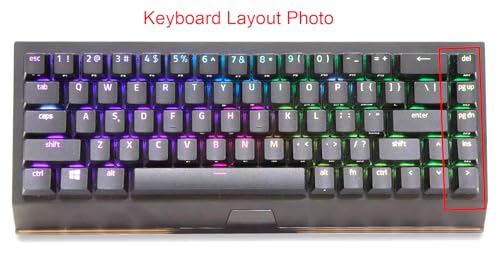 Protector de Teclado de Silicona para Razer BlackWidow V3 Mini 65% miniatura 2