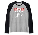 Canada Ice Hockey Fans Trikot – Support Canadian Hockey Team Raglan
