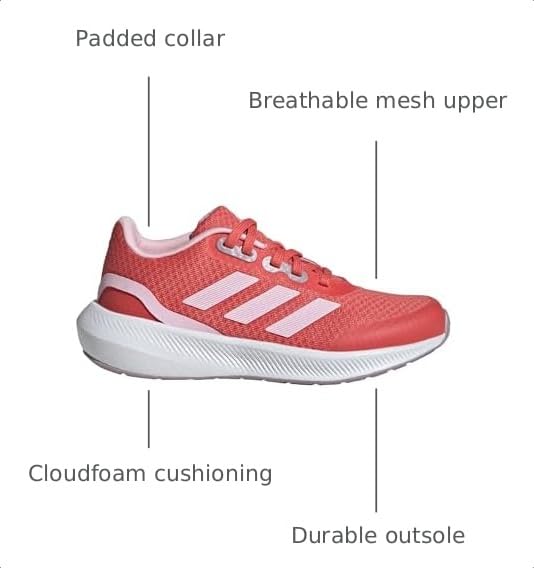 Image of Adidas Unisex-Child Runfalcon 3 Running Shoes