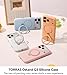 TORRAS Ostand Q3 Silicone for iPhone 17 Pro Max Case, Fit for MagSafe, 360 Spin Stand, Soft Liquid Silicone Cozy Grip, Camera Control, Protective Case for iPhone 17 Pro Max for Women Girl, Bliss Pink